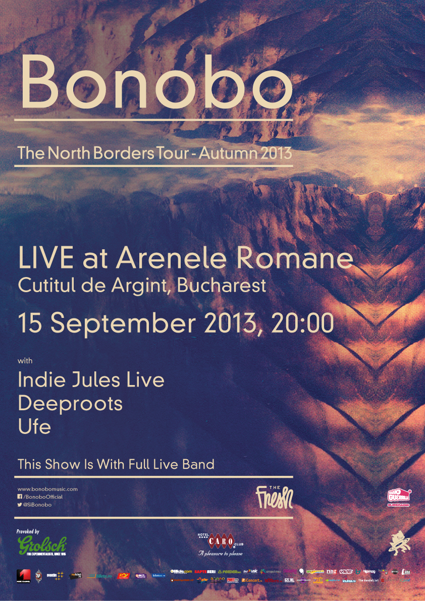 The Fresh prezintă BONOBO live pe 15 septembrie la București
